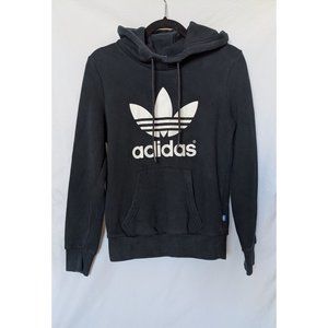 Adidas Black Trefoil Hoodie
